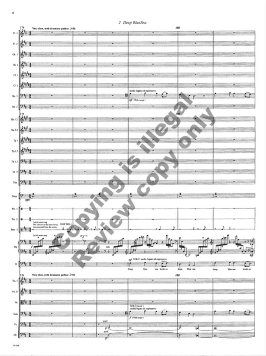 American Folk Song Suite (Orchestra Score) Choir scores gallery preview page 21