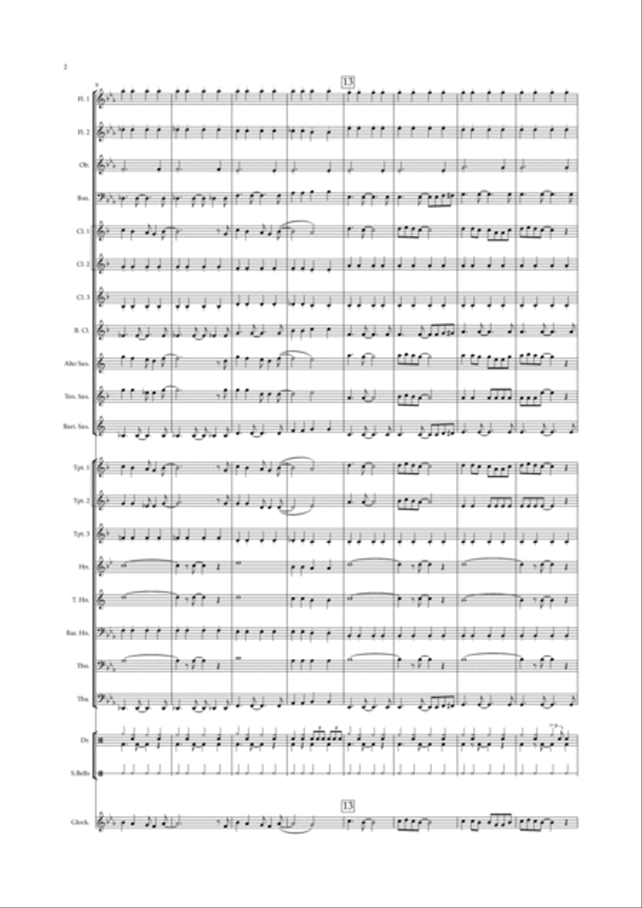 Underneath The Tree Concert Band scores gallery preview page 2
