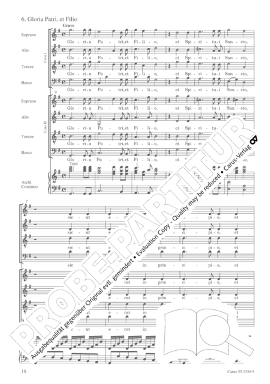 Nisi Dominus Nisi Dominus SSATB scores gallery preview page 21