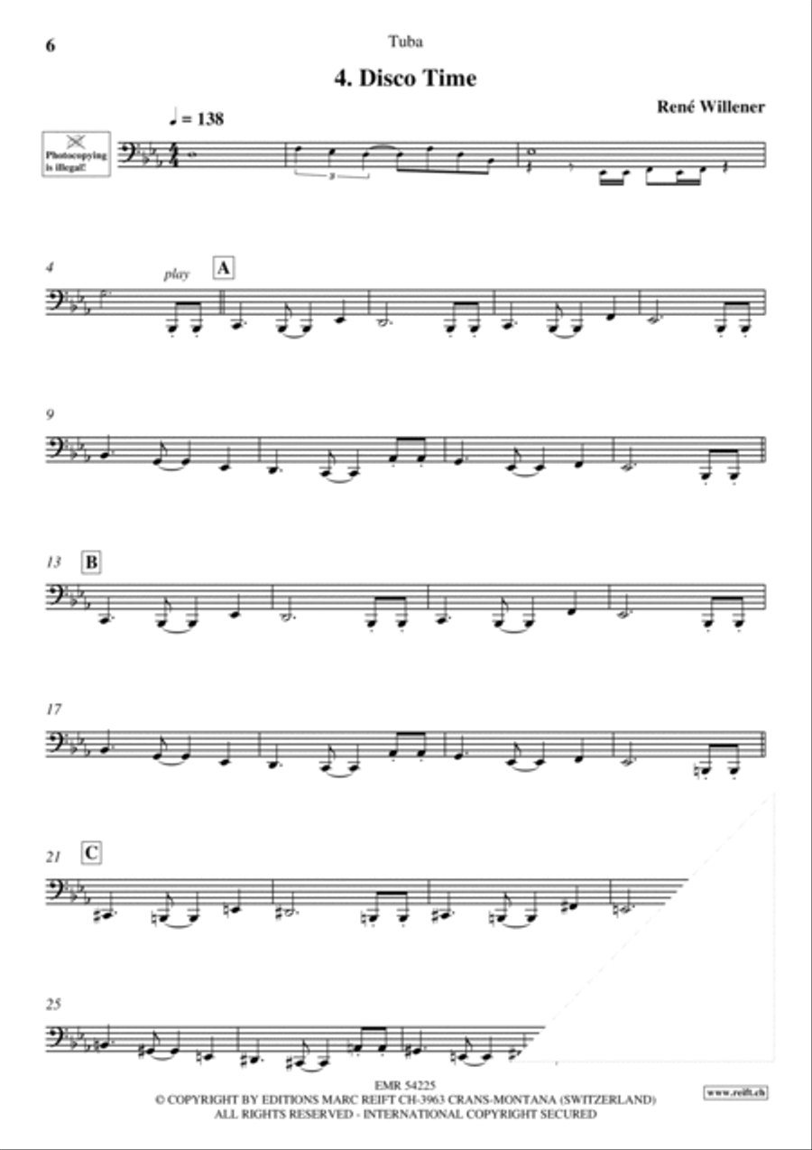 Happy Birthday Tuba - Sheet Music page 6