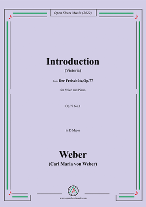 Weber-Introduction(Victoria),from 'Der Freischütz,Op.77'