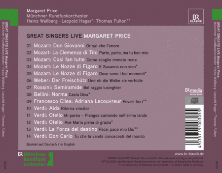 Margaret Price: Great Singers