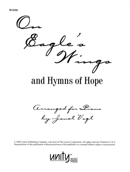 On Eagle's Wings and Hymns of Hope