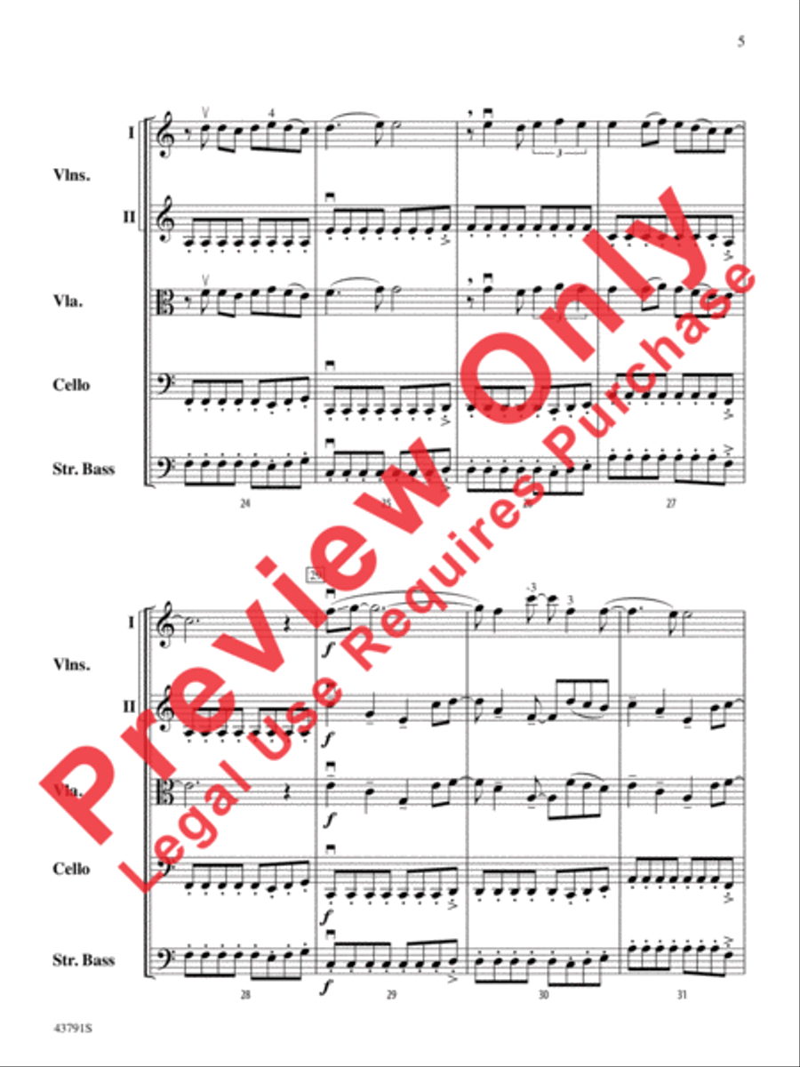 Starlight String Orchestra scores gallery preview page 22