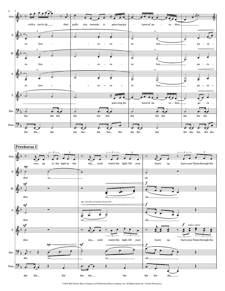 Spirit Spirit A Cappella scores gallery preview page 2