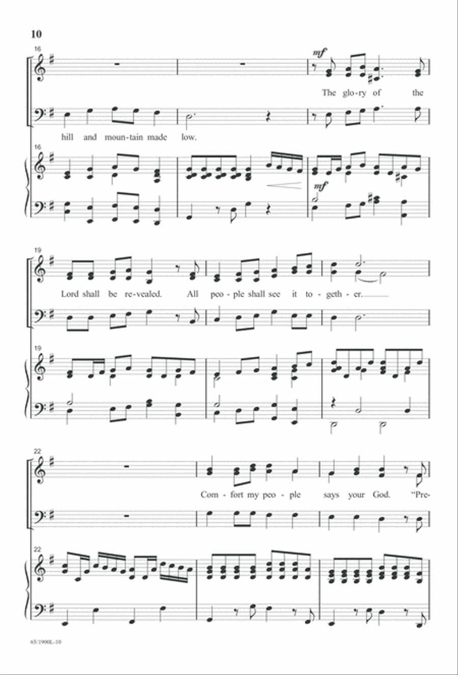 Love's Pure Light 3-Part scores gallery preview page 12