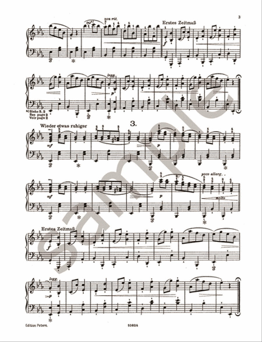 6 Ecossaises WoO 83; 12 German Dances WoO 8 Piano Solo scores gallery preview page 3