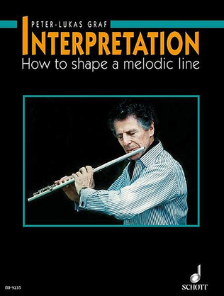 Book cover for Interpretation for Flute
