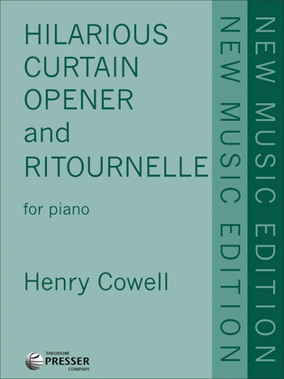 Book cover for Hilarious Curtain Opener and Ritournelle