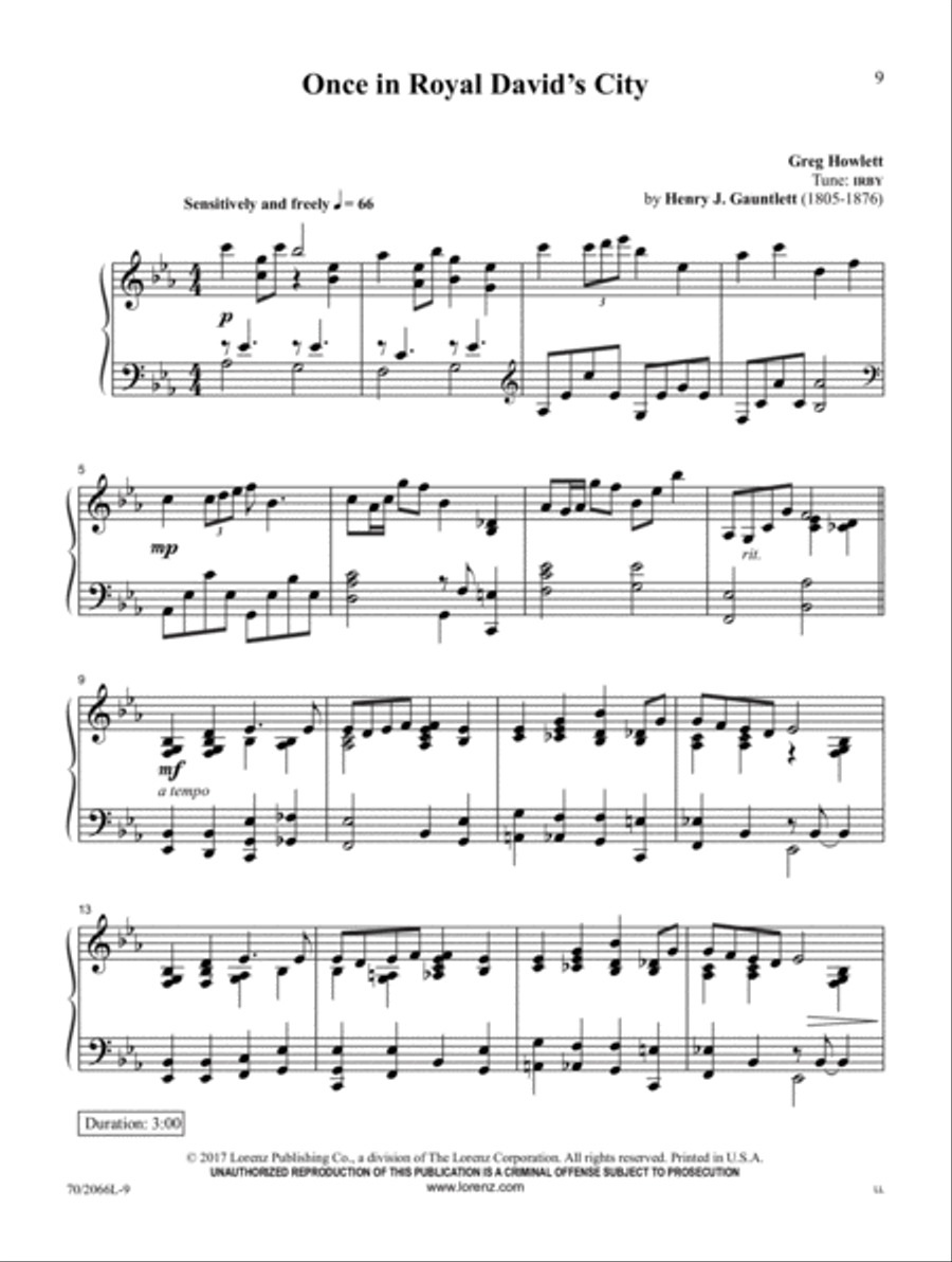 Christmas Improvisations Christmas Improvisations Piano Solo scores gallery preview page 6