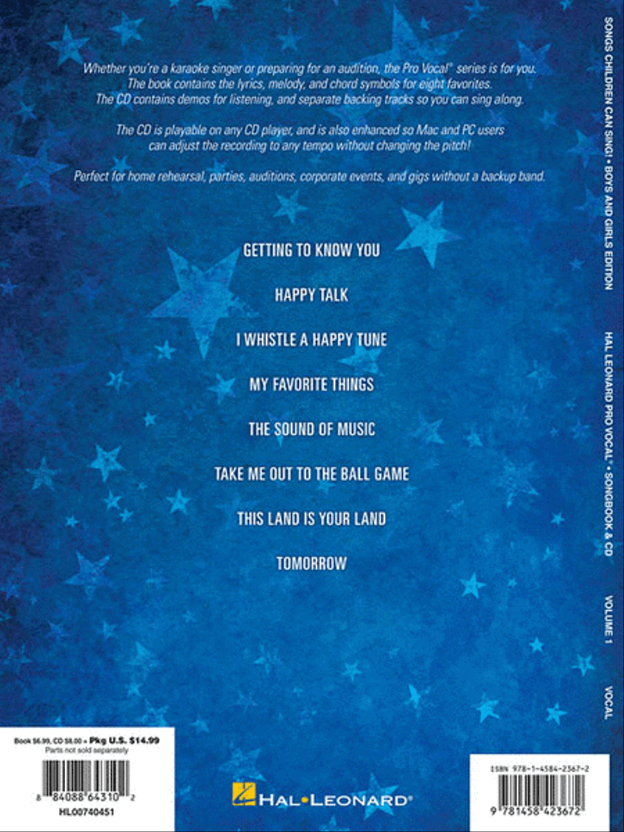 Songs Children Can Sing! Voice scores gallery preview page 2