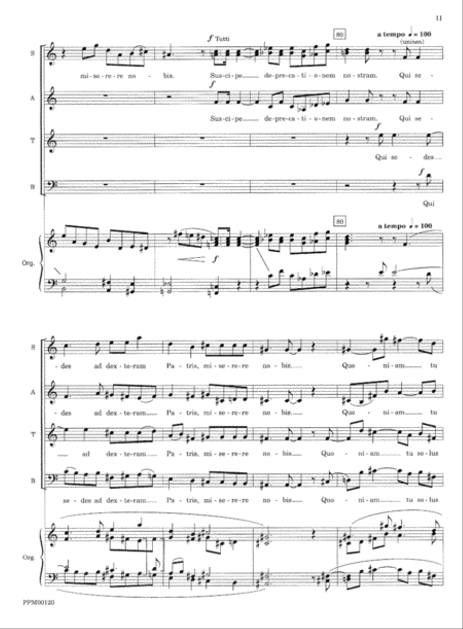 Transfiguration: An Ecumenical Mass Divisi scores gallery preview page 14