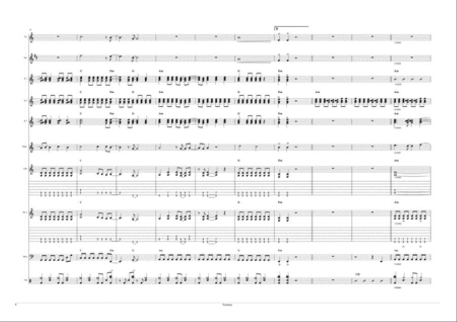 Runaway Bass Guitar scores gallery preview page 5