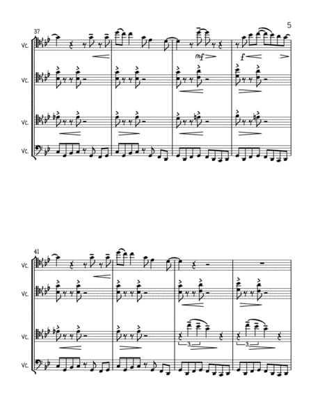 Billie Jean - Cello Quartet image number null