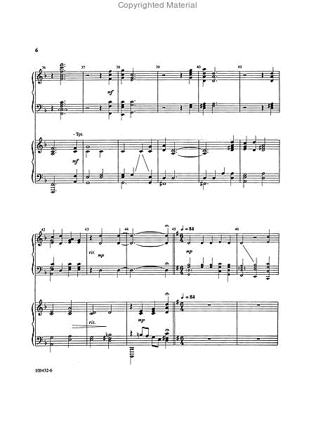 Christmas Trilogy (Score) image number null