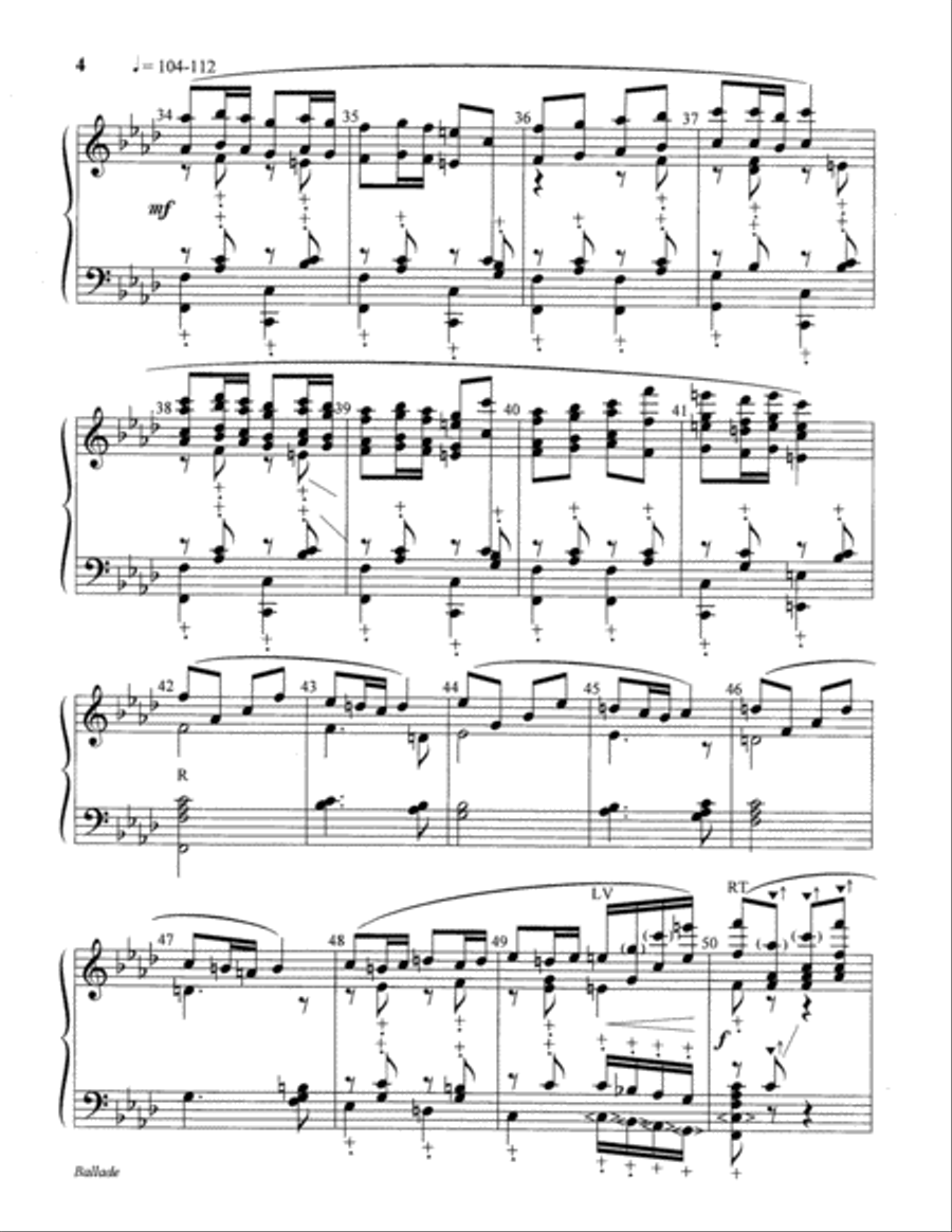 Ballade 5-Octaves scores gallery preview page 12