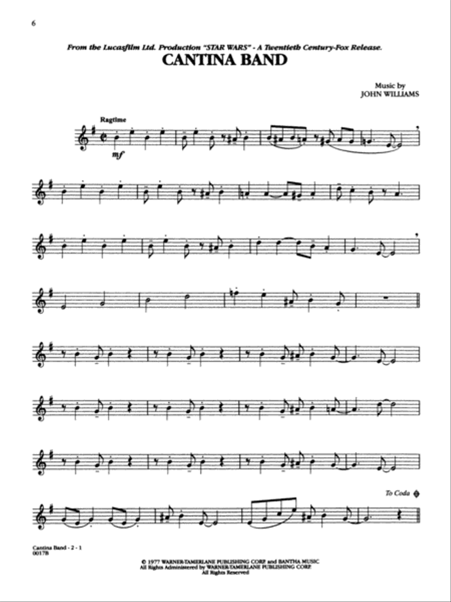 Music From The Star Wars Trilogy - Special Edition / Trumpet Trumpet Solo scores gallery preview page 3