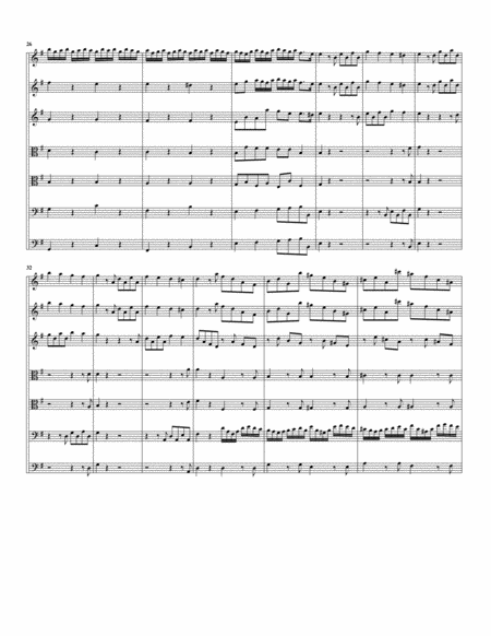 Concerto, string orchestra, Op.2, no.4, G major (Original version)