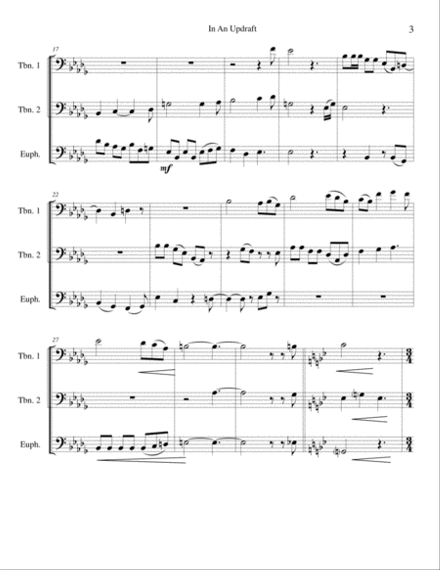 In an Updraft! Euphonium scores gallery preview page 4