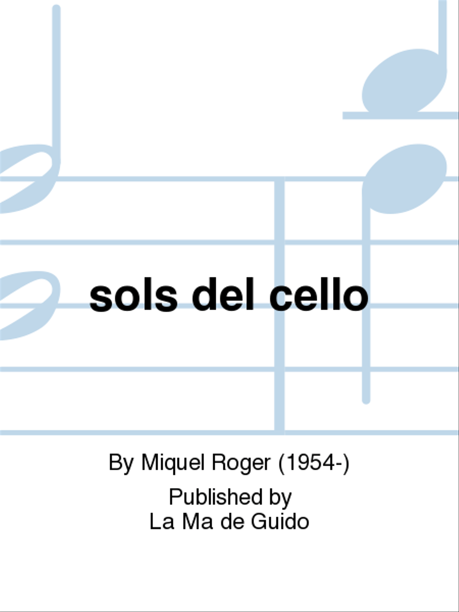 sols del cello sols del cello Cello scores gallery preview page 1