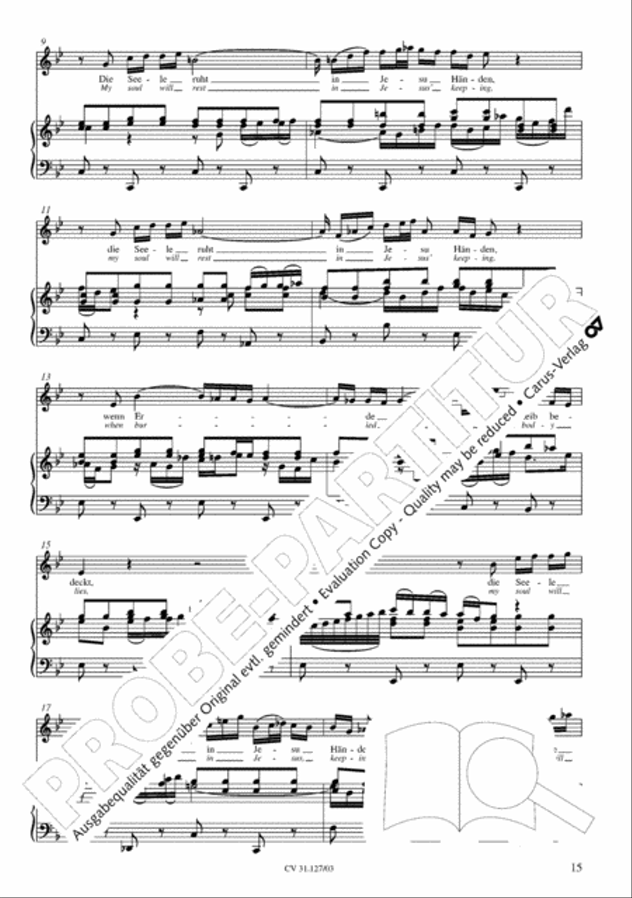 Thou who, a God, as man yet came (Herr Jesu Christ, wahr' Mensch und Gott) STB scores gallery preview page 20