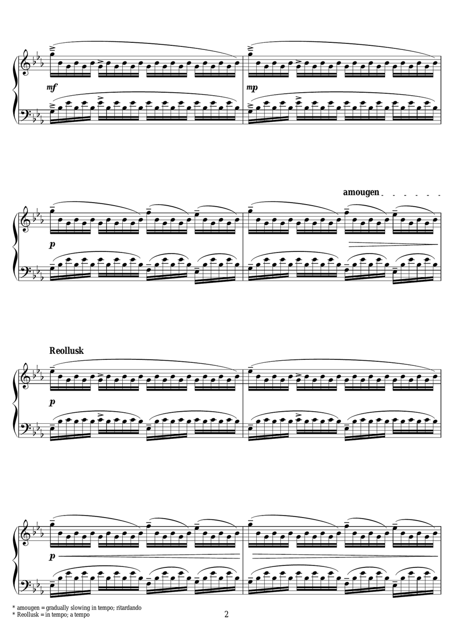 Pern Piano Solo scores gallery preview page 2