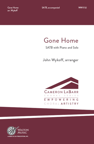 Gone Home (SATB) image number null