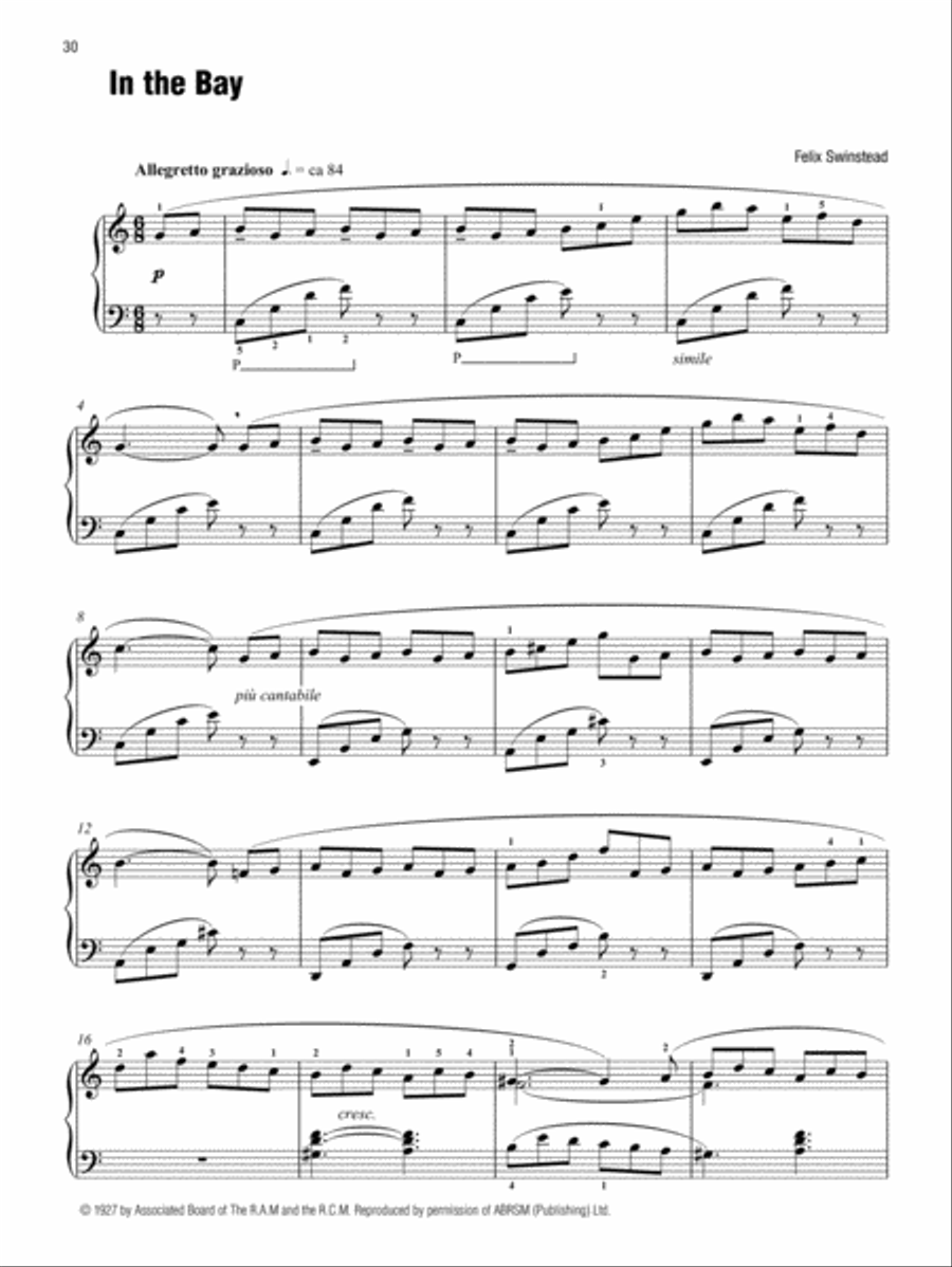 The Best of Grade 4 (piano) Piano Solo scores gallery preview page 4