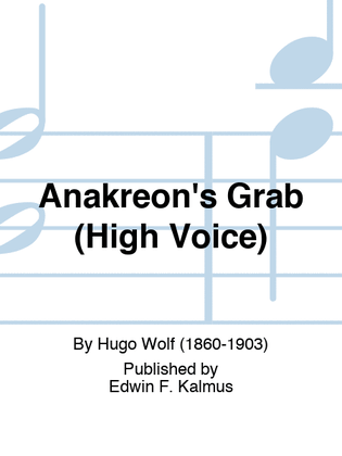 Anakreon's Grab (High Voice)