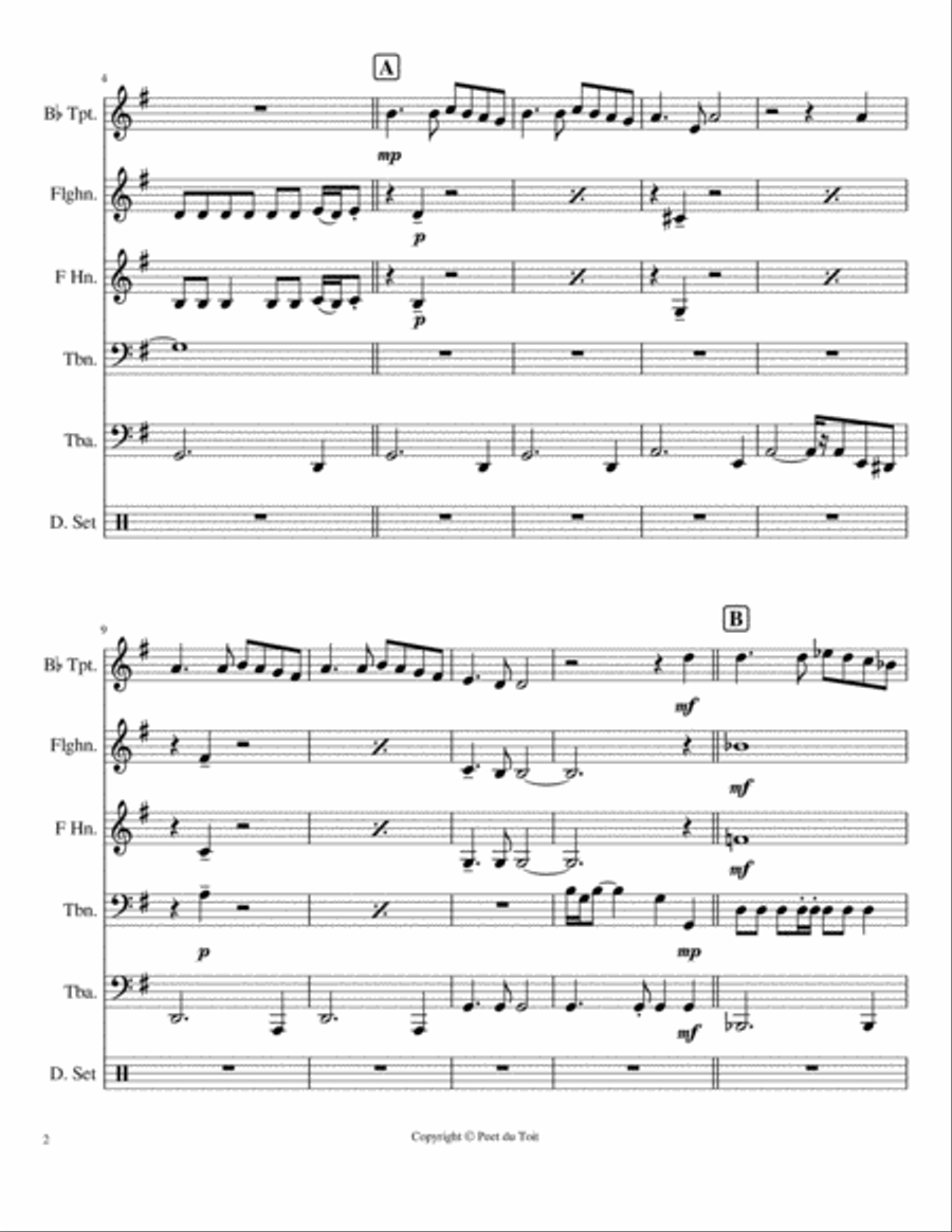 Words Small Ensemble scores gallery preview page 2