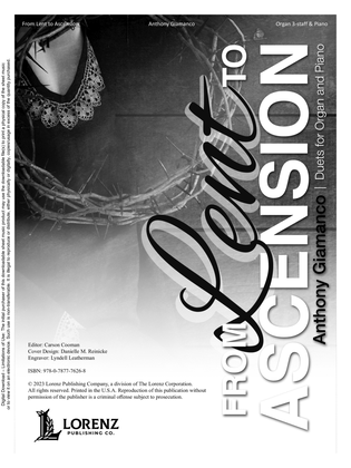 Book cover for From Lent to Ascension