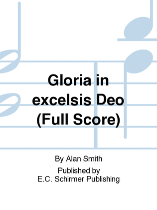 Gloria in excelsis Deo (Full Score)