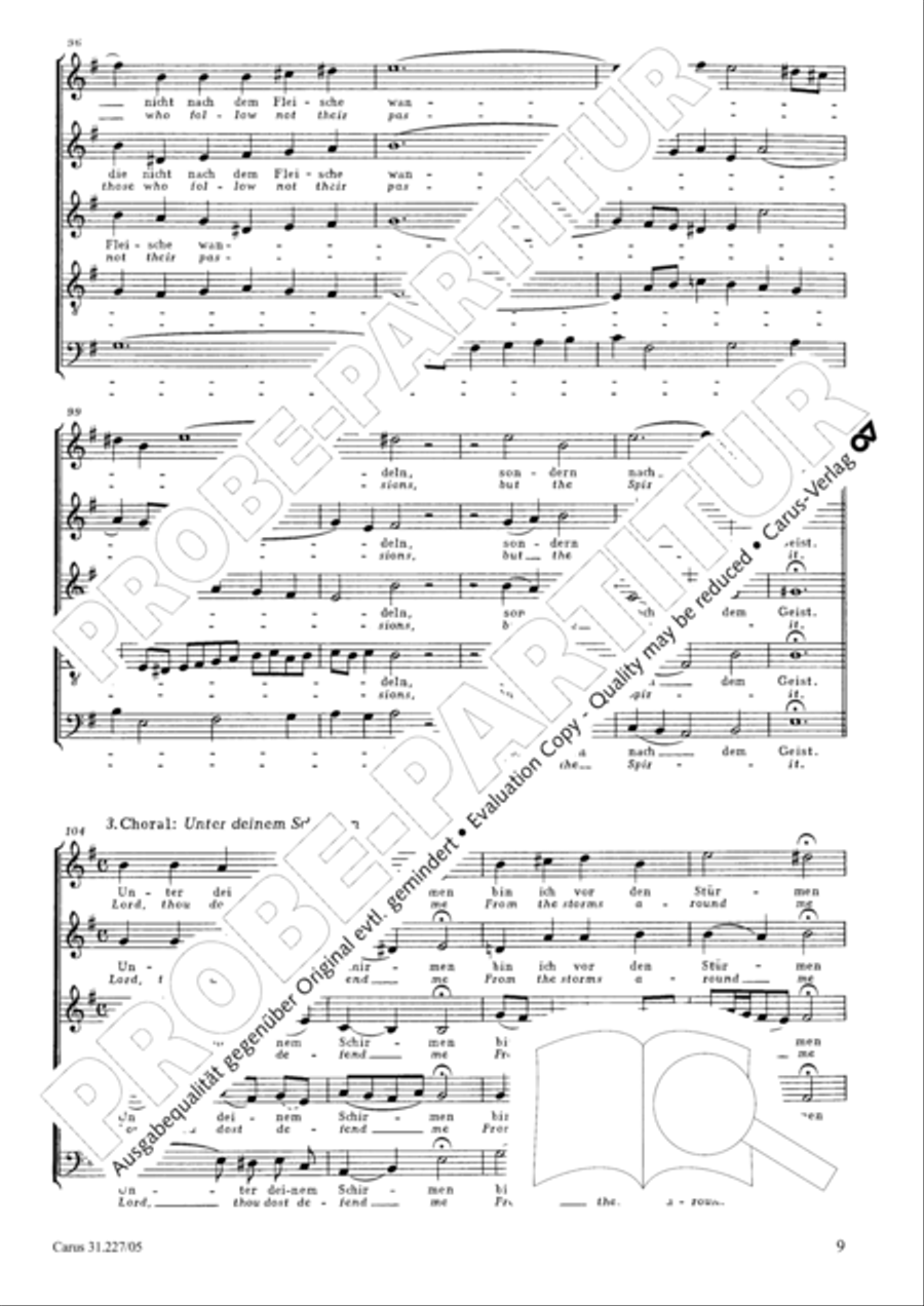 Jesu, my salvation (Jesu, thou my pleasure) SSATB scores gallery preview page 10