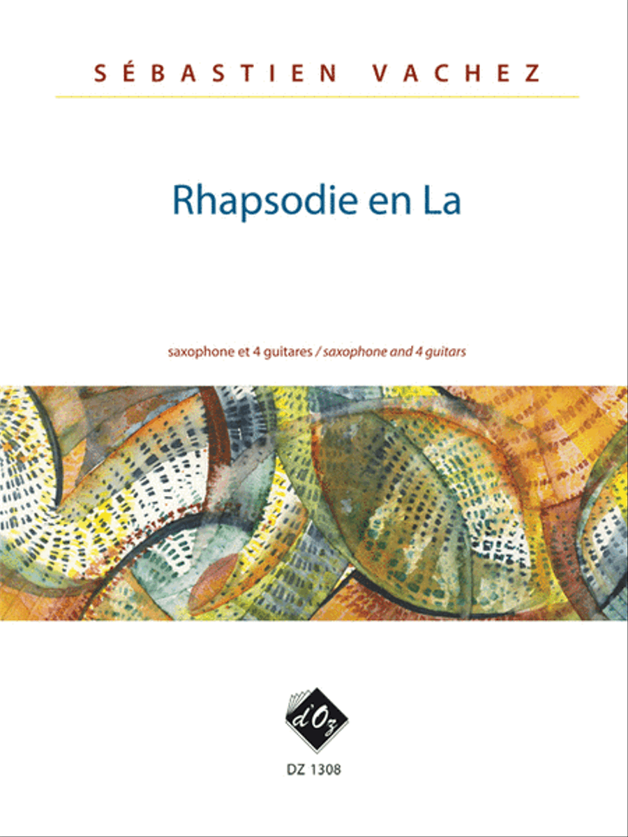 Rhapsodie en La Saxophone scores gallery preview page 1