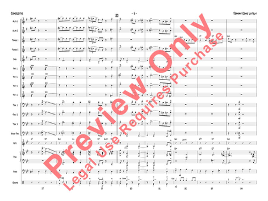 Johnny Come Lately Jazz Ensemble scores gallery preview page 11