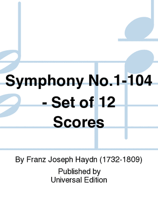Symphony No. 1-104 - Set of 12 Scores