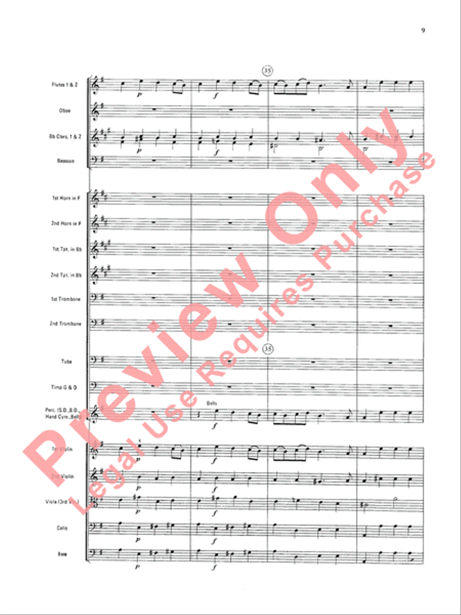 Rondeau (Theme from Masterpiece Theatre) Full Orchestra scores gallery preview page 12