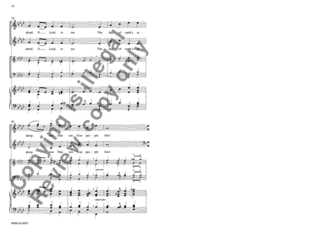 Rejoice, Rejoice, Believers (Choral Score) image number null