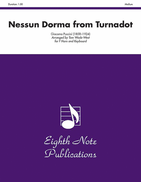 Nessun Dorma (from Turandot)