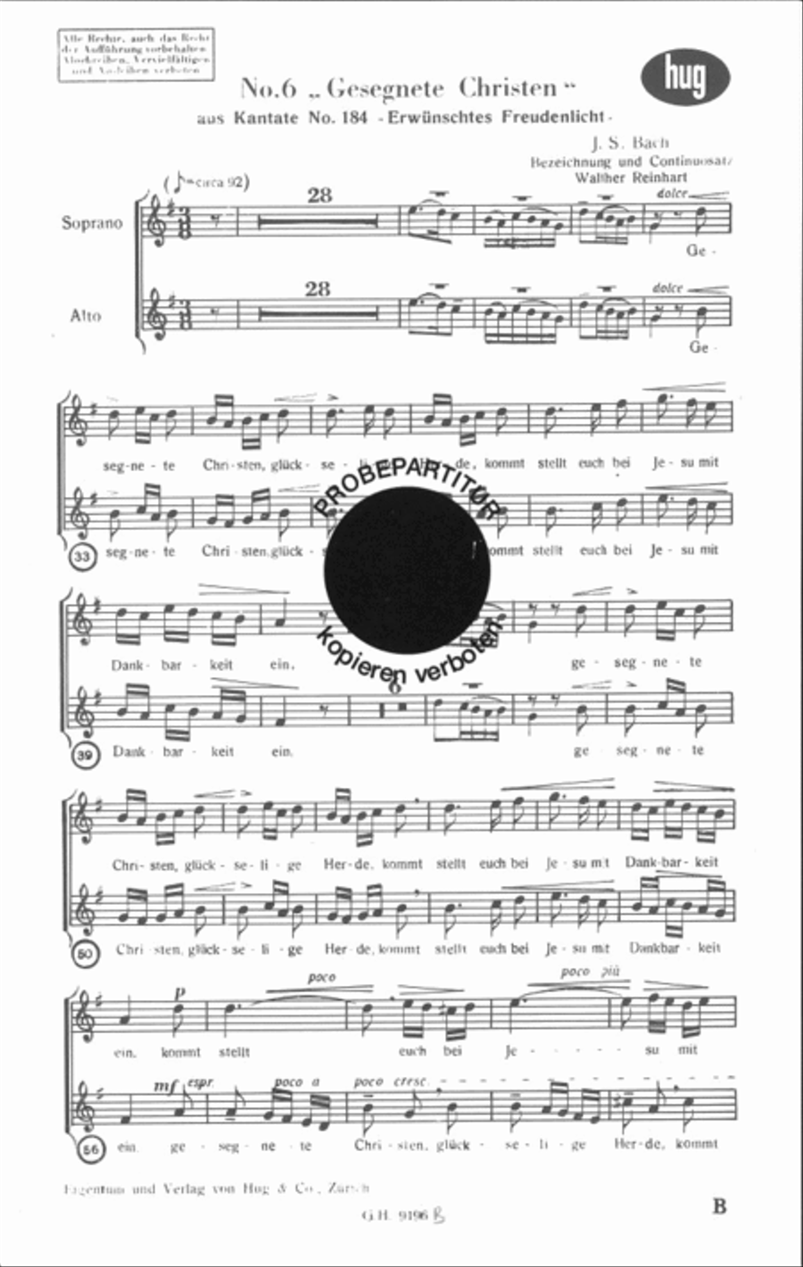 Gesegnete Christen SA scores gallery preview page 1