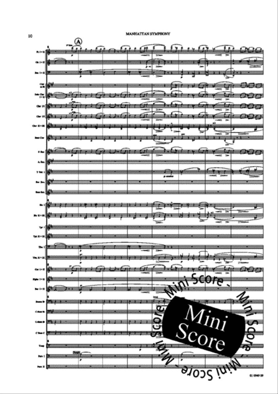 Manhattan Symphony Concert Band scores gallery preview page 14