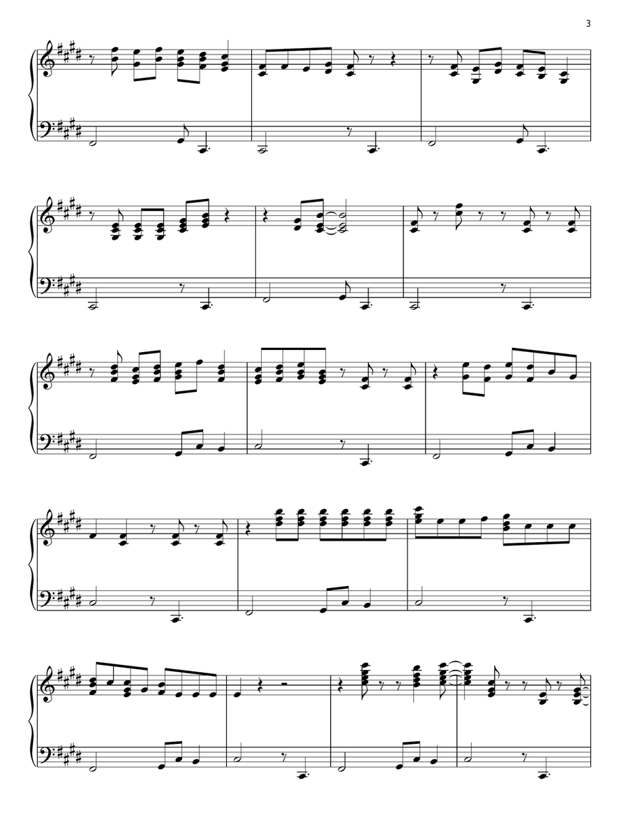 Mandragora Mandragora Piano Solo scores gallery preview page 3