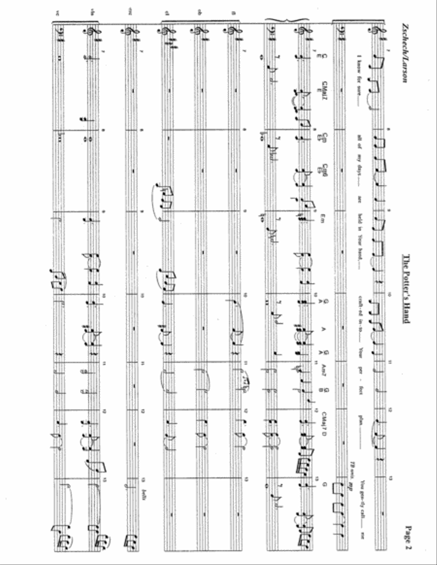 The Potter's Hand Choir scores gallery preview page 4