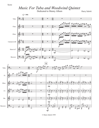 Music for Tuba and Woodwind Quintet