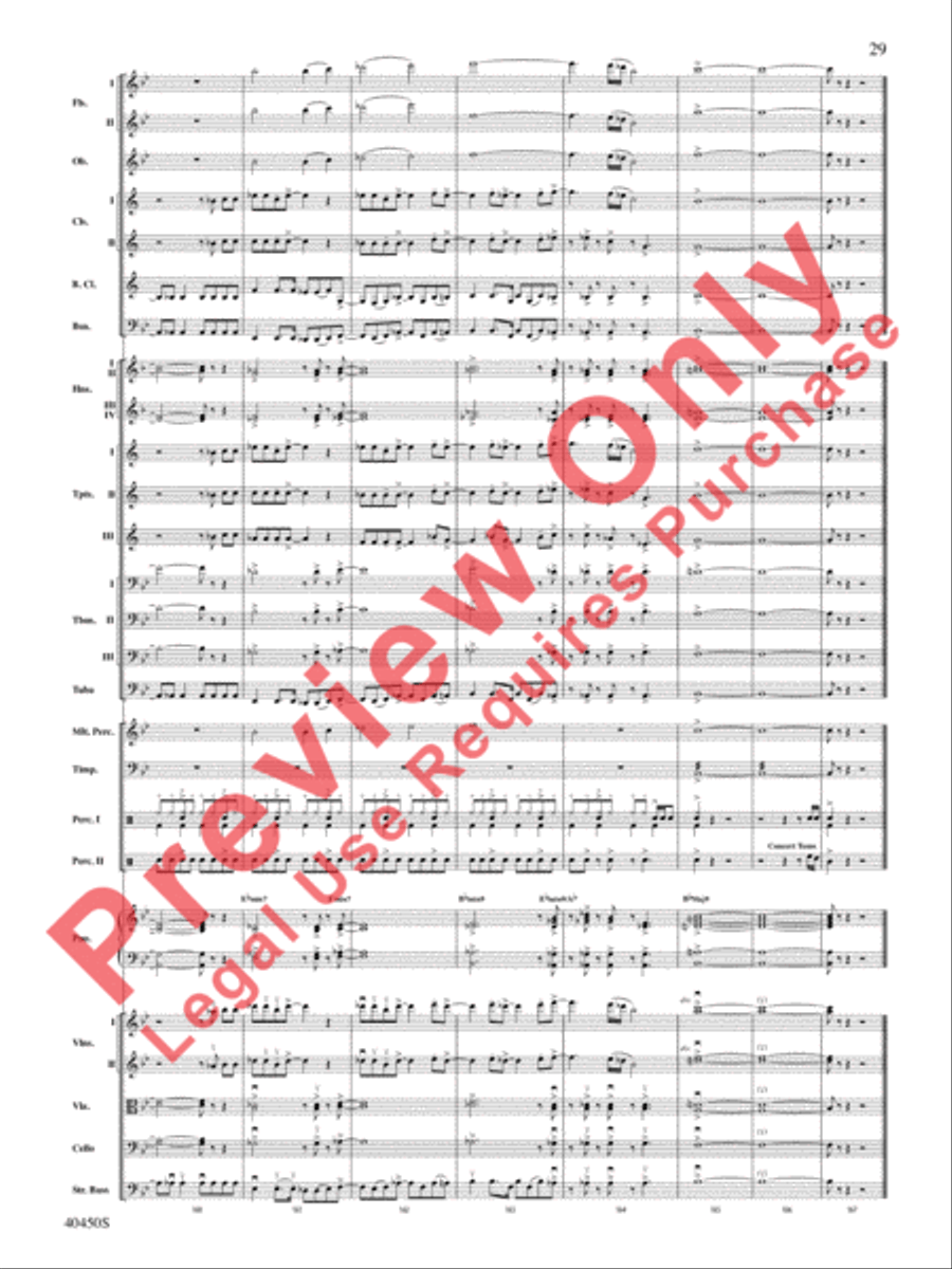 A Whitney Houston Tribute Full Orchestra scores gallery preview page 30
