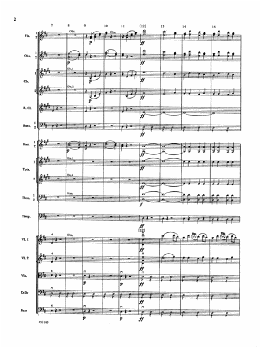 The Marriage of Figaro -- Overture: Score Full Orchestra scores gallery preview page 4