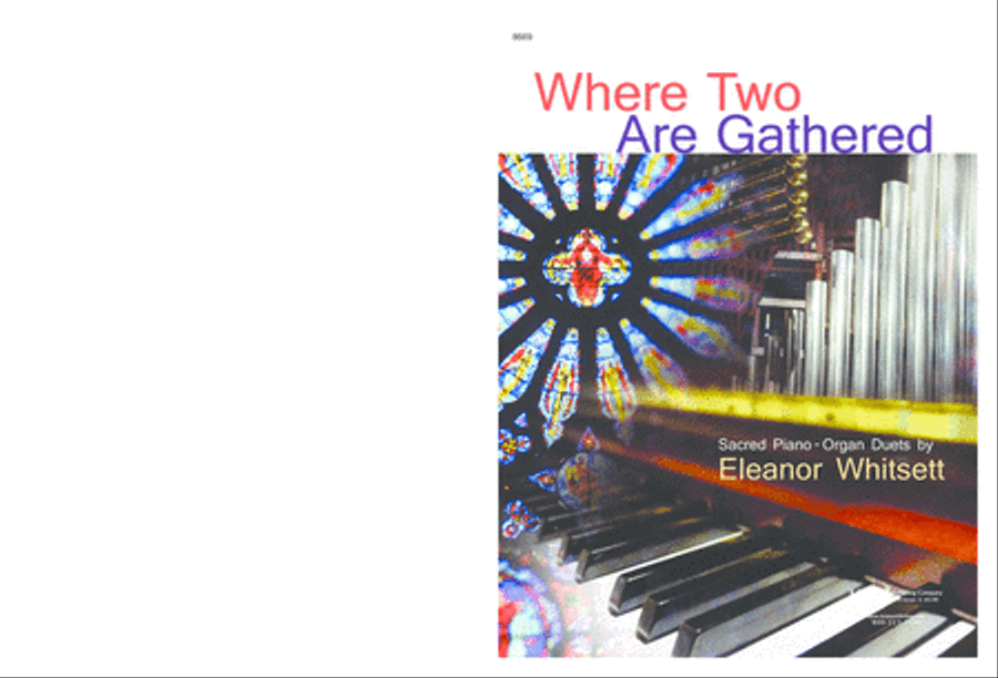 Where Two Are Gathered Organ scores gallery preview page 2