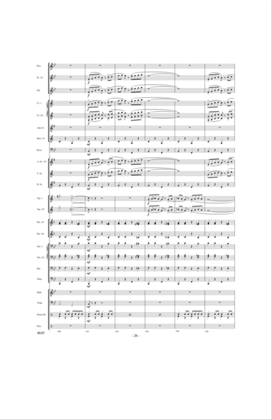 New York: 1927 New York: 1927 Concert Band scores gallery preview page 25