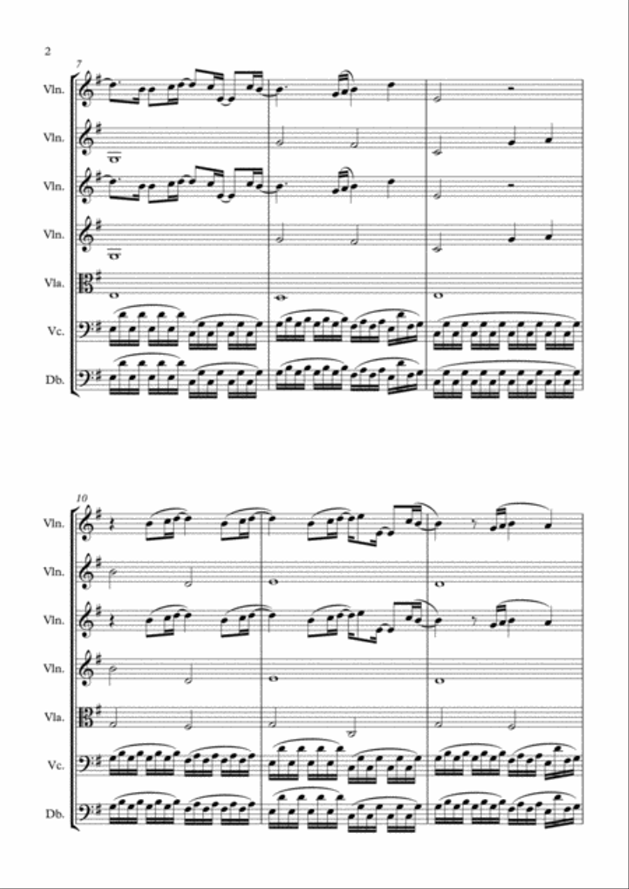 A Million Dreams A Million Dreams Small Ensemble scores gallery preview page 2