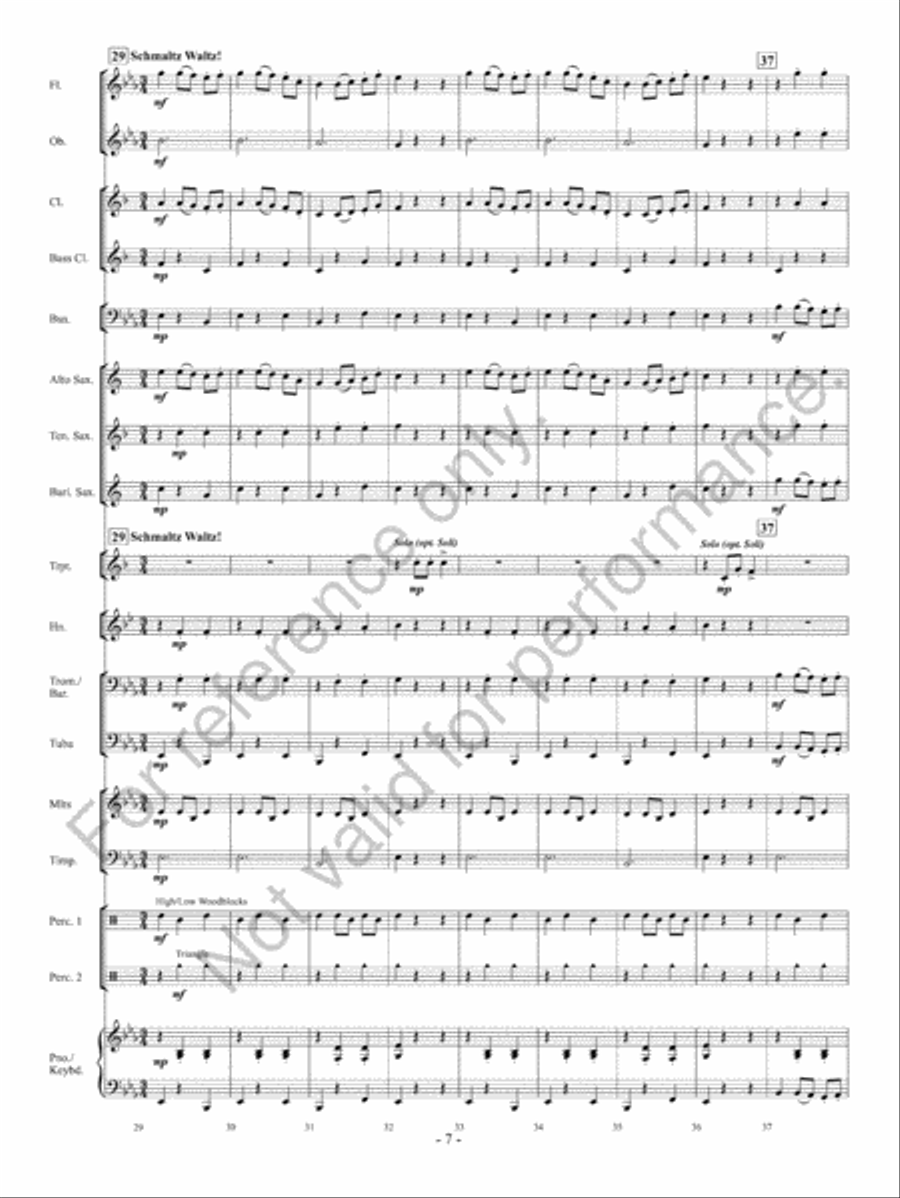 Time For Trumpets Time For Trumpets Concert Band scores gallery preview page 8